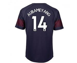 2018-2019 Arsenal Puma Away Football Shirt (Aubameyang 14)