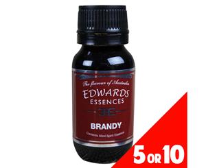 5 or 10 Pack Spirit Essence Flavour BRANDY 50ml Edwards Essence Home Brew