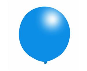 90cm Sky Blue Giant Jumbo Balloon Latex Balloons Large Circular Birthday Wedding Party