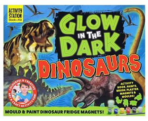 Activity Station Glow In The Dark Dinosaurs Activity Set