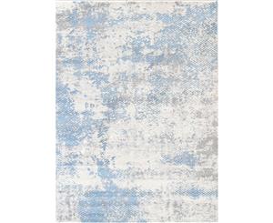 Allure Modern Abstract Blue Rug