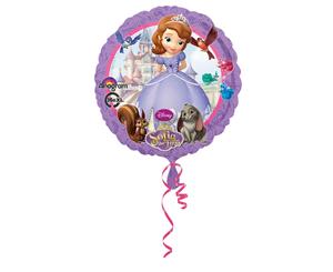 Amscan 18 Inch Disney Sofia The First Circular Foil Balloon (Purple) - SG3893