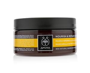 Apivita Nourish & Repair Hair Mask with Olive & Honey (For DryDamaged Hair) 200ml/6.81oz