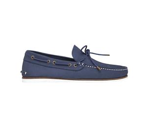 Aquila Mens Mast Moccasins - Dark Blue