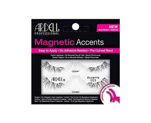 Ardell Magnetic Strip Lash - Accents 003 Fake Eyelashes - No Adhesive Needed