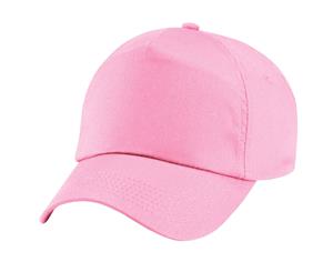 Beechfield Plain Unisex Junior Original 5 Panel Baseball Cap (Classic Pink) - PC2109