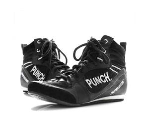 Black Trophy Getters Boxing Shoes / Boots Size 8 (US)