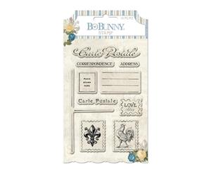 BoBunny - Boulevard Collection - Clear Acrylic Stamps