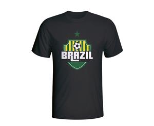 Brazil Country Logo T-shirt (black)