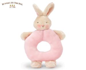 Bunnies By The Bay Ring Rattle Bunny - Pink