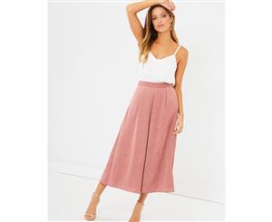 Calli Women's Riley Culottes. - Dusty Pink