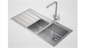 Caroma Compass 1.50 Right Hand Bowl Sink No Tap Hole