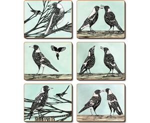 Cinnamon Magpie Song Placemat Set of 6