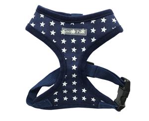 Coco & Pud Star Harness - Navy