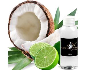 Coconut & Lime Reed Diffuser Fragrance Oil Refill 50ml FREE BONUS Reeds