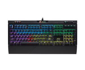 Corsair Strafe RGB MK.2 LED Backlit Gaming Mechanical Keyboard Cherry MX Silent CH-9104113-NA