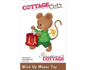 CottageCutz Die-Wind Up Mouse Toy 2.4&quotX2.5"