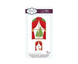 Creative Expressions - Stitched Collection Christmas Window Craft Die