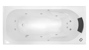 Decina Modena 1650mm 12 Jet Contour Spa Bath