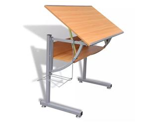 Drafting Table Drawing Desk Art Hobby Height Adjustable Tiltable Office Student