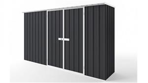 EasyShed D3808 Tall Flat Roof Garden Shed - Monument