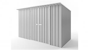 EasyShed D3819 Skillion Roof Garden Shed - Zincalume