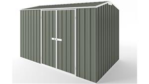 EasyShed D3823 Tall Gable Roof Garden Shed - Mist Green