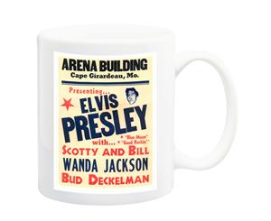 Elvis Concert Poster Mug 1950 - 11 Fluid Oz