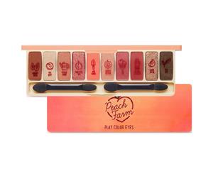 Etude House Play Color Eyes #Peach Farm 1g*10 Eyeshadow Palette Eye Shadow