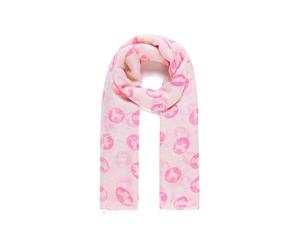 Fable Womens/Ladies Dog Print Scarf (Pink) - JW916