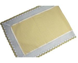 French Country New Table Cloth LEMON Waffle TABLE RUNNER Rectangle 45 x 120cm