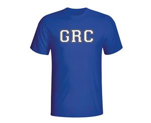 Greece Country Iso T-shirt (blue)