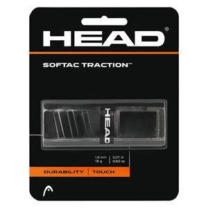 Head Softac Traction Tennis Grip Black