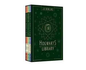 Hogwarts Library  Fantastic Beasts and Where to Find Them Quidditch Through the Ages The Tales of Beedle the Bard