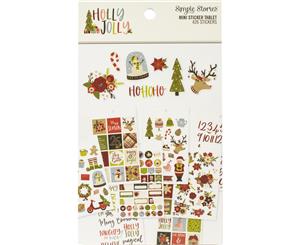 Holly Jolly Mini Sticker Tablet 426/Pkg-