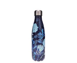 Hydro2 Togo Vacuum Double Wall Stainless Steel Water Bottle 500ml Flower