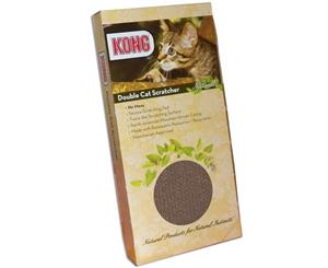 Kong Double Cat Scratcher - Refillable Catnip Scratch Pad