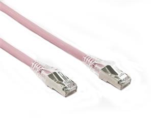 Konix 3M Salmon/Pink CAT6A SFTP Cable LSZH ( Component Test )