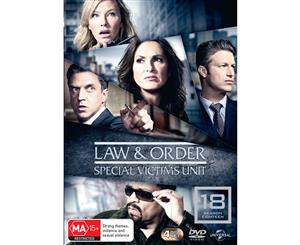 Law and Order Special Victims Unit Season 18 DVD Region 4