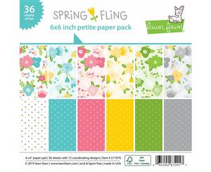 Lawn Fawn Petite Paper Pack 6x6 Spring Fling LF1876