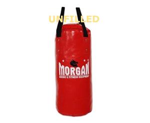 MORGAN Mini & Skinny Punch Bag Muay Thai Boxing MMA Punching Bag [Empty Red] - Red