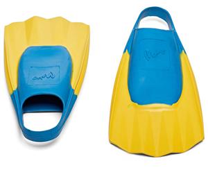 Maddog Wave Gripper Fin Set - Yellow/Blue