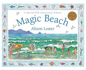 Magic Beach 20th Anniversary Edition Hardcover Book by Alison Lester