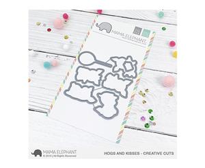 Mama Elephant - Hogs and Kisses - Creative Cuts