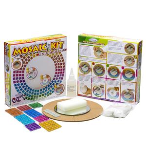 Mandala Art Mosaic Round Mirror Craft Kit