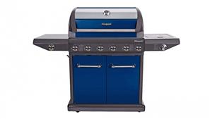 Masport Mighty 6-Burner BBQ - Navy