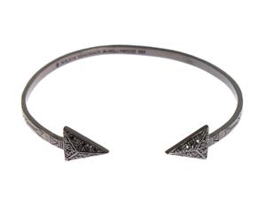 Nialaya Arrow Crystal 925 Silver Bracelet
