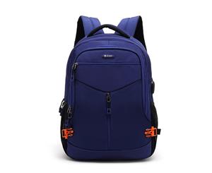 POSO 15.6 Inch Laptop Backpack-Blue