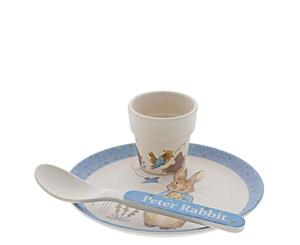 Peter Rabbit Bamboo Egg Cup Dinner Set