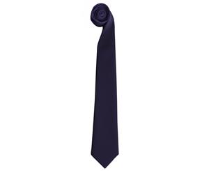 Premier Tie - Men Plain Work Tie (Pack Of 2) (Navy) - RW6941